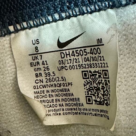 Nike Blazer Mid '77 'Move To Zero - Armory‎ Navy' DH4505-400 Men’s 8 - Picture 8 of 10